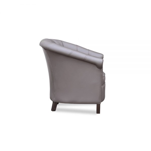 Byron tub chair - shelly steel