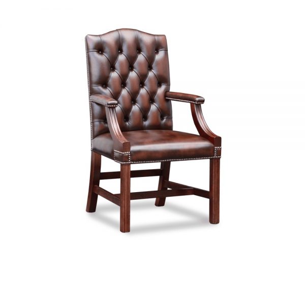 Gainsborough carver chair - antique chestnut
