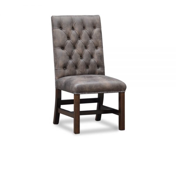 Gainsborough diner chair straight top - tribe light moss