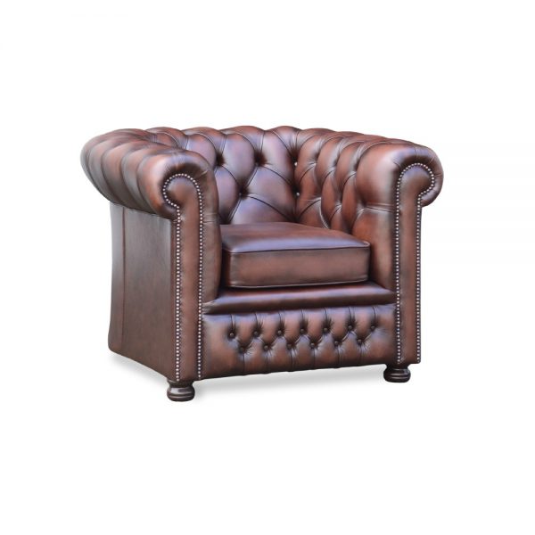 Burnley fauteuil - antique chestnut