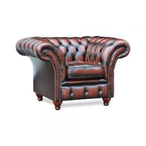Hernebay fauteuil - antique dark rust