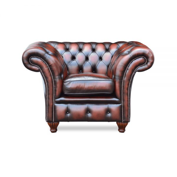 Hernebay fauteuil - antique dark rust