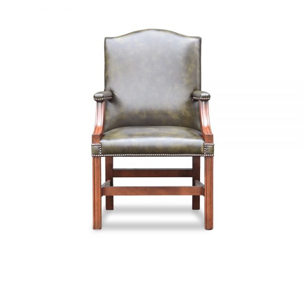 Gainsborough XL carver chair plain - antique green