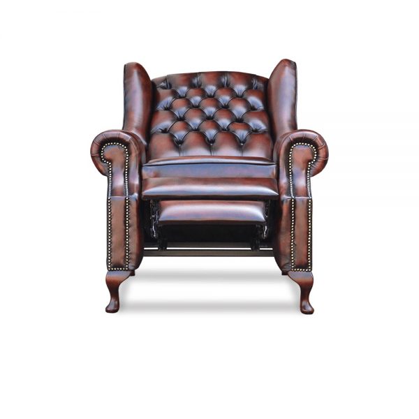 Hampton recliner - antique dark rust
