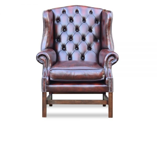 Yorkshire high chair - antique dark rust