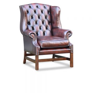 Yorkshire high chair - antique dark rust